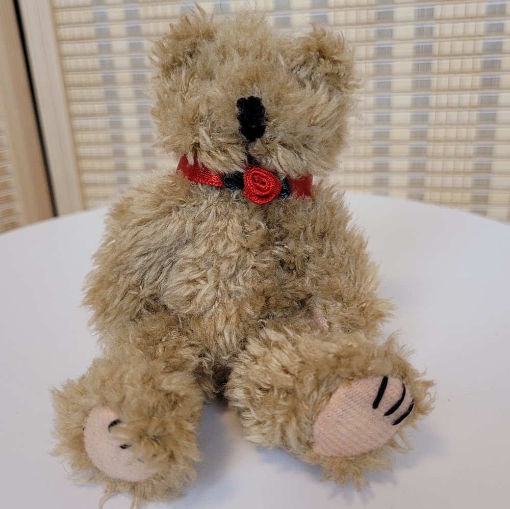 Small teddy bear ornament